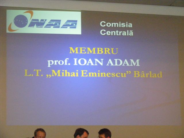 Membrii in Comisia Centrala a ONAA