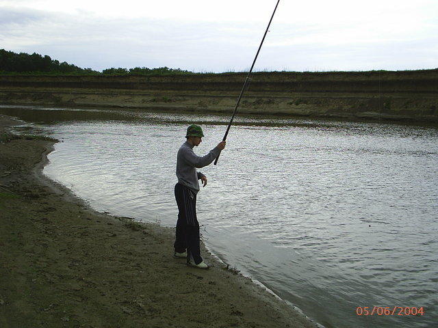 Liviu - starts fishing