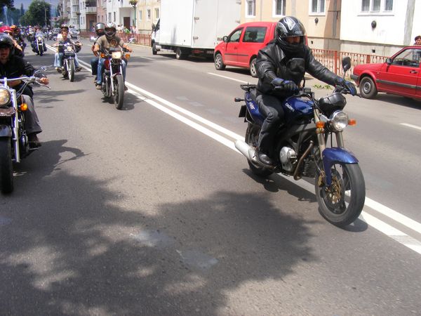 Parada motoare prin oras - Tg. Secuiesc