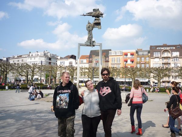 Piata din fata garii Gent