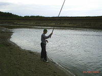 Liviu - starts fishing