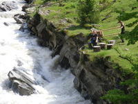 Poza la Cazaci - Tarcau river - raul Tarcau