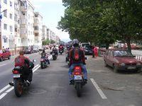 Parada motoare prin oras - Tg. Secuiesc